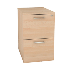 Classificatore 2 cassetti - h73,2cm - Faggio - Artexport