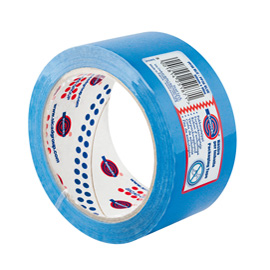 Nastro adesivo PP 36NN - 50 mm - blu - Eurocel - rotolo da 66 mt