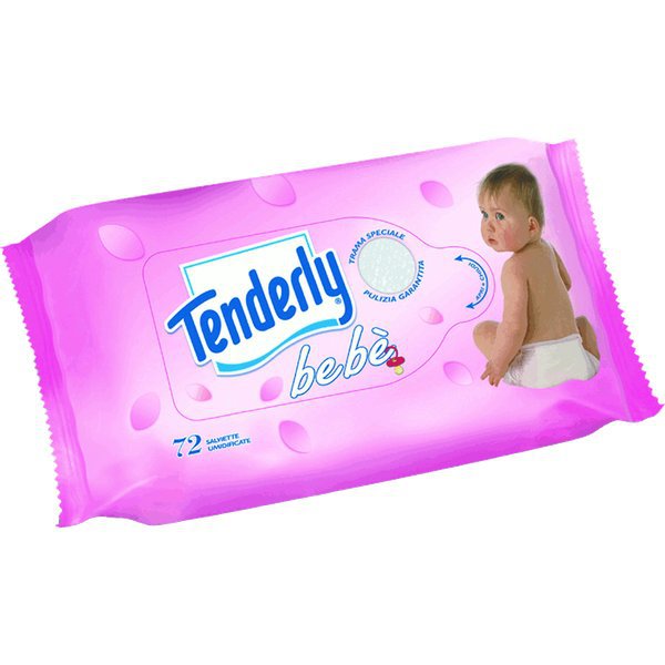 Salviette umidificate Tenderly beb 