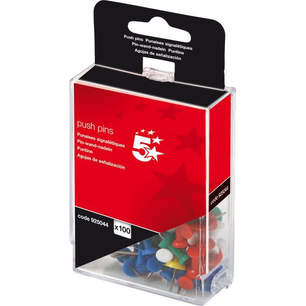 Push pins assortite 5 Star