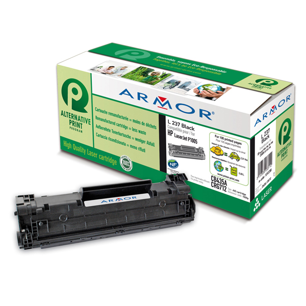 Armor - toner per HP - Laserjet p1005, p1006 - nero