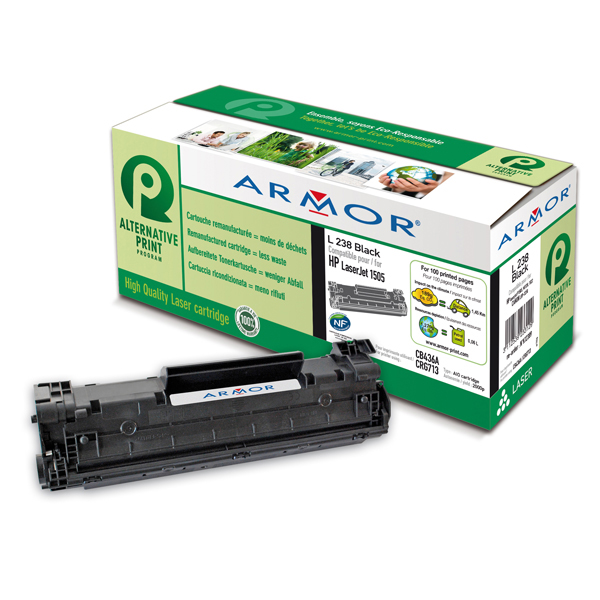 Armor - toner per HP - Laserjet p1505 - nero