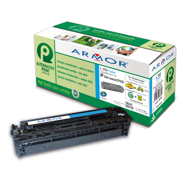 Armor - toner per HP - Color Laserjet cp1210, 1215, 1510 - ciano