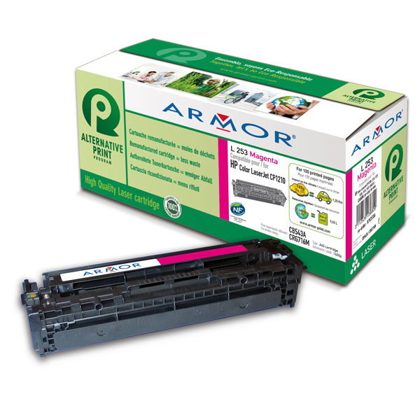 Armor - toner per HP - Color Laserjet cp1210, 1215, 1510 - magenta