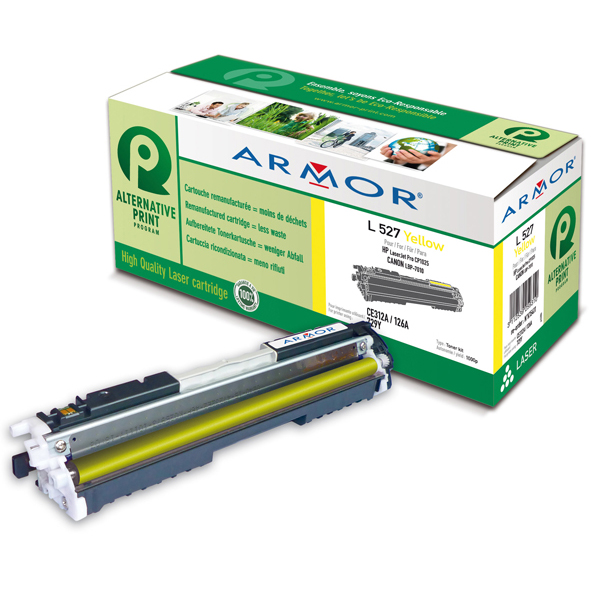 Armor - toner per HP - Laserjet Pro cp1025 - giallo