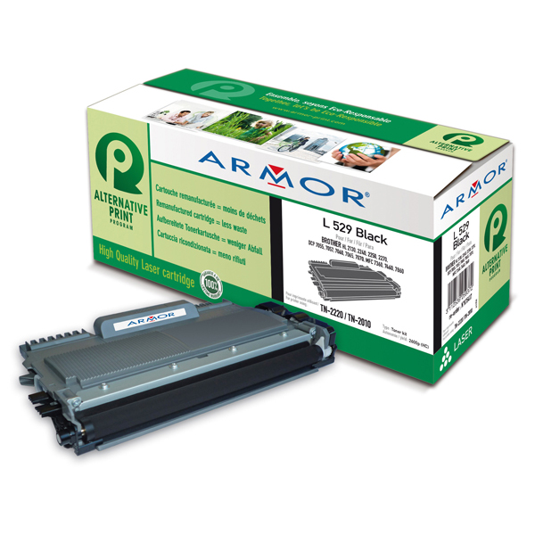 Armor - toner per Brother - tn2220, tn2010 - nero