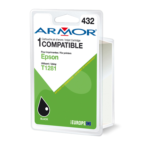 Armor - cartuccia per Epson - Stylus s22, sx125 - nero