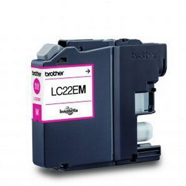 Brother - Cartuccia - Magenta - LC22EM - 1200 pag