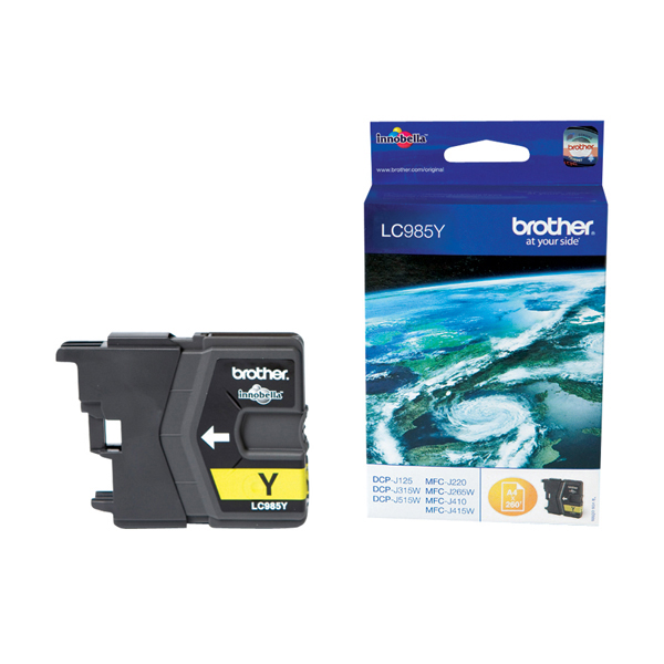 Brother - Cartuccia - Giallo - LC980Y -  265 pag