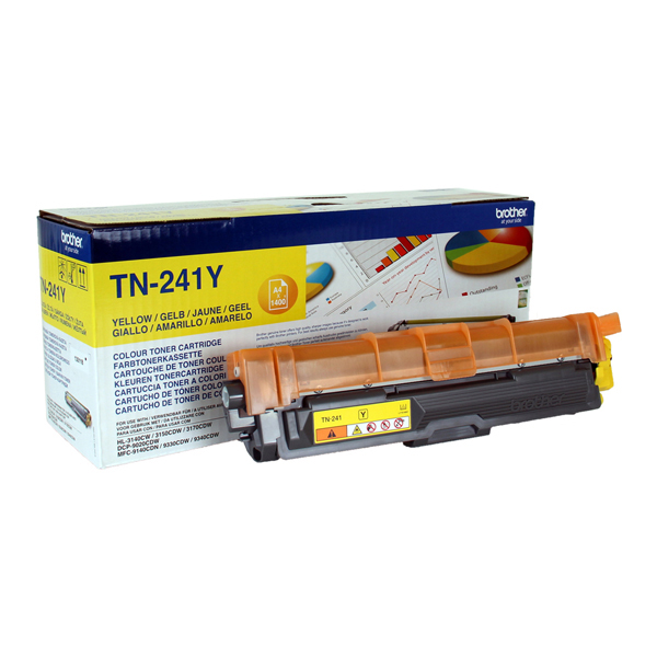 Brother - Toner - Giallo - TN241Y - 1400 pag