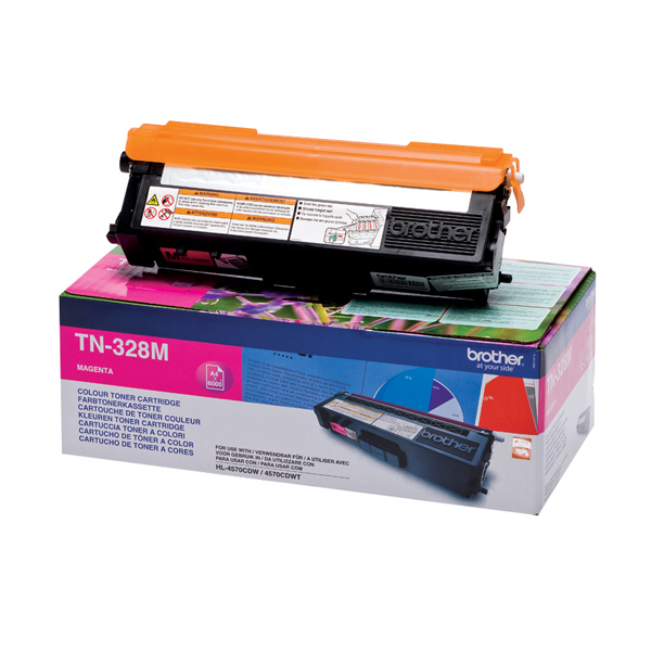 Brother - Toner - Magenta - TN328M - 6000 pag