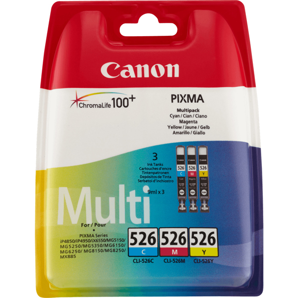 Canon - Cartucce ink - C/M/Y - 4541B009 - 515 pag