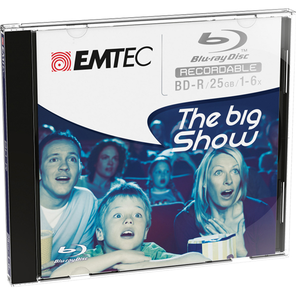 Emtec - Blu Ray - registrabile - ECOBDR2516JC - 25GB