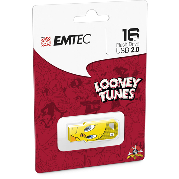 Emtec - Memoria Usb 2.0 - Tweety - ECMMD16GM752L100 - 16GB