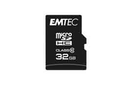 Emtec - Micro SDHC Class 10 Classic - ECMSDM32GHC10CG - 32GB