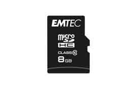 Emtec - Micro SDHC Class 10 Classic - ECMSDM8GHC10CG - 8GB