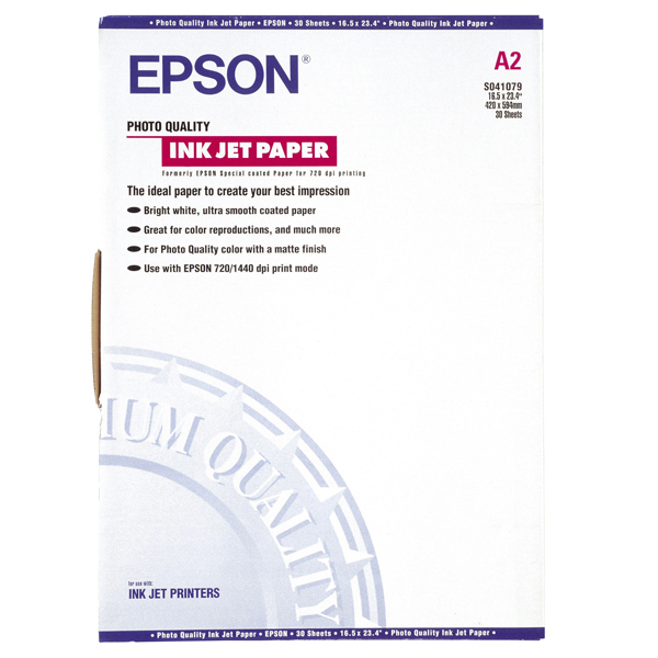 Epson - Carta speciale (720/1440 dpi), finitura opaca - C13S041079