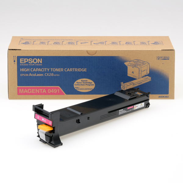 Epson - Toner - Magenta - C13S050491 - 8.000 pag