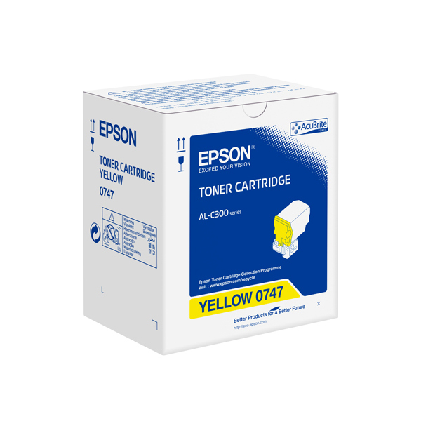 Epson - Toner - Giallo - C13S050747 - 8.800 pag