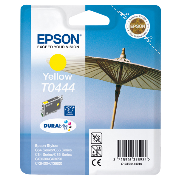 Epson - Cartuccia ink - Giallo - C13T04444010 - 13ml