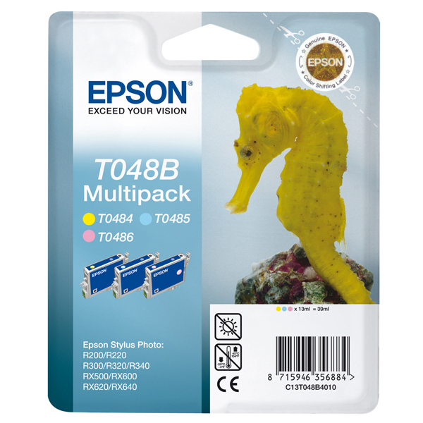 Epson - Multipack Cartuccia ink - C CH/M CH/Y - C13T048B4010 - 13ml cad