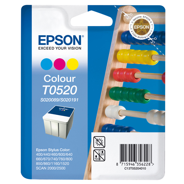 Epson - Cartuccia ink - C/M/Y - C13T05204010 - 35ml
