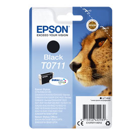 Epson - Cartuccia ink - Nero - C13T07114012  - 7,4ml