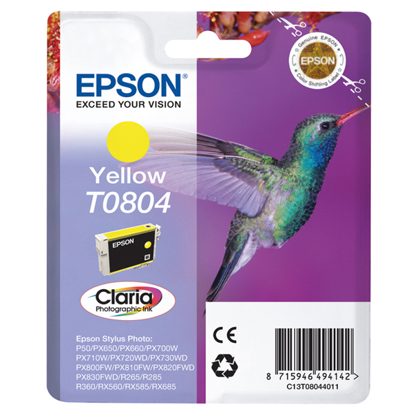 Epson - Cartuccia ink - Giallo Photo - C13T08044011  - 7,4ml