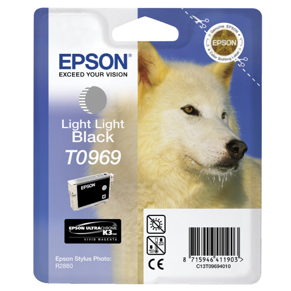 Epson - Cartuccia ink - Nero chiaro chiaro - C13T09694010 - 11,4ml