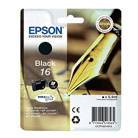 Epson - Cartuccia ink - 16 - Nero - C13T16214012  - 5,4ml