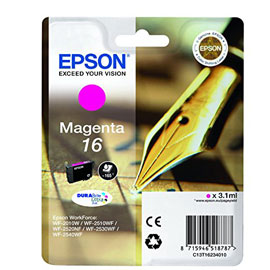 Epson - Cartuccia ink - 16 - Magenta - C13T16234012 - 3,1ml