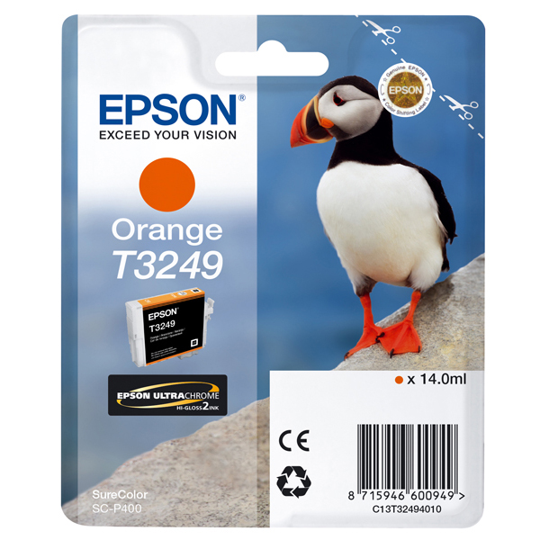Epson - Cartuccia ink - Arancio - C13T32494010 - 14ml