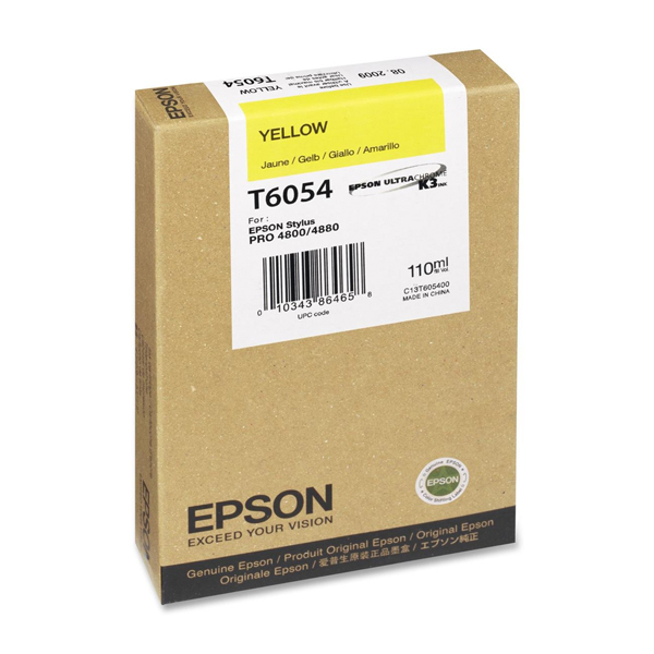 Epson - Tanica - Giallo - C13T605400 - 110ml