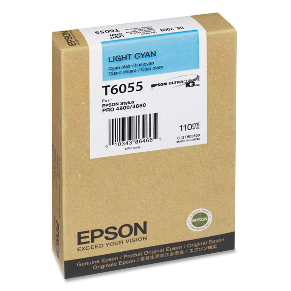 Epson - Tanica - Ciano chiaro - C13T605500 - 110ml