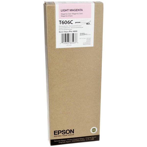 Epson - Tanica - Magenta chiaro - C13T606C00 - 220ml