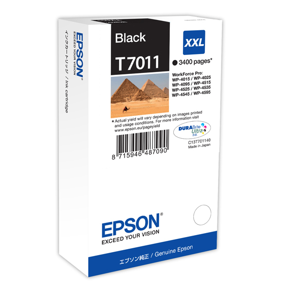 Epson - Tanica - Nero - C13T70114010 - 63,2ml