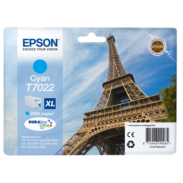 Epson - Tanica - Ciano - C13T70224010 - 21,3ml