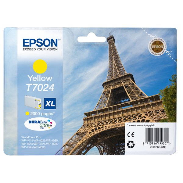 Epson - Tanica - Giallo - C13T70244010 - 21,3ml