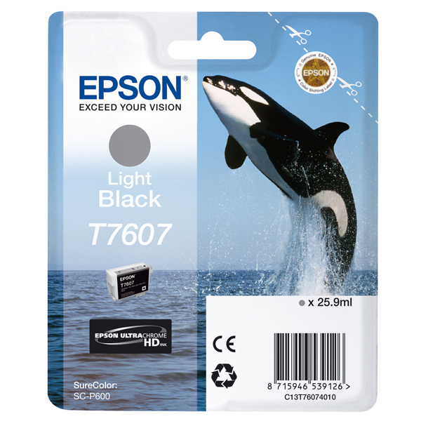 Epson - Cartuccia ink - Nero chiaro - C13T76074010 - 25,9ml