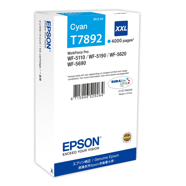 Epson - Tanica - Ciano - C13T789240 - 34,2ml