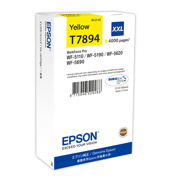 Epson - Tanica - Giallo - C13T789440 - 34,2ml