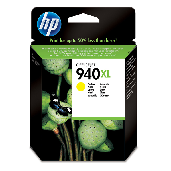 Hp - Cartuccia - 940XL - Giallo - C4909AE - 1.400 pag