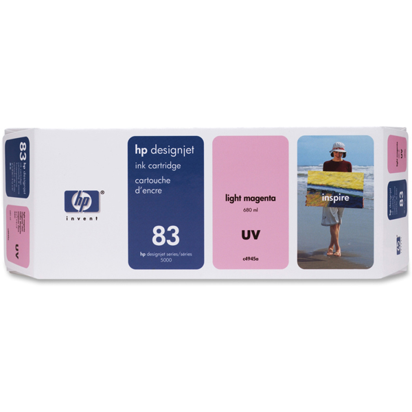 Hp - Cartuccia ink - Magenta chiaro - C4945A - 680ml