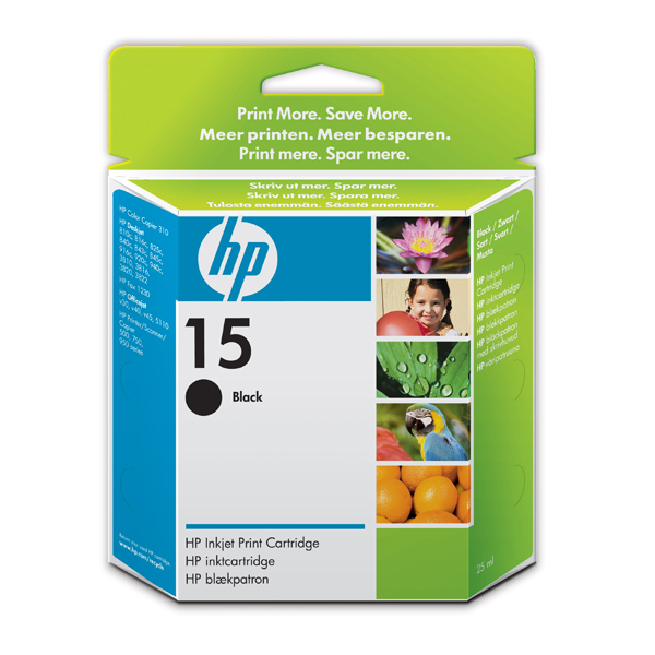 Hp - Cartuccia ink - 15 - Nero - C6615DE - 500 pag