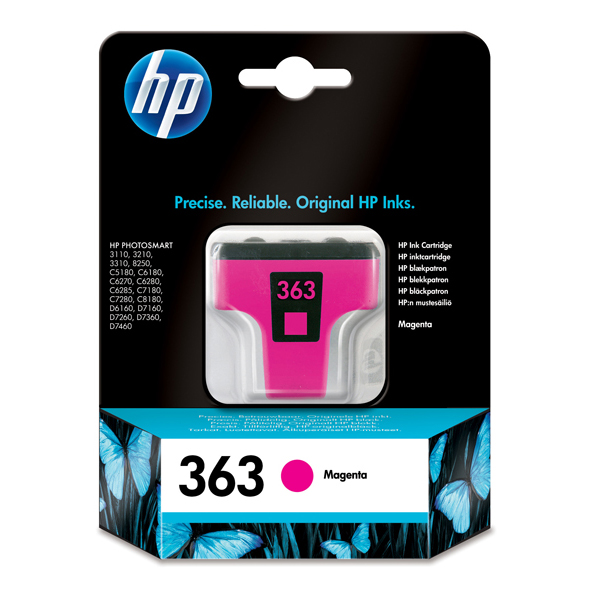 Hp - Cartuccia ink - 363 - Magenta - C8772EE - 370 pag