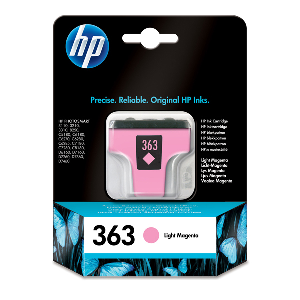 Hp - Cartuccia ink - 363 - Magenta chiaro - C8775EE - 230 pag