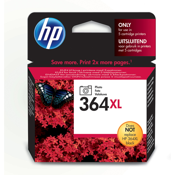 Hp - Cartuccia ink - 364XL - Nero fotografico - CB322EE - 290 pag