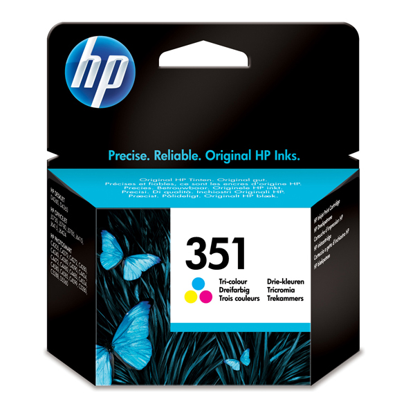 Hp - Cartuccia ink - 351 - C/M/Y - CB337EE - 170 pag