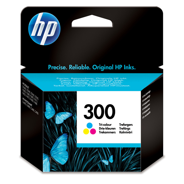 Hp - Cartuccia ink - 300 - C/M/Y - CC643EE - 160 pag