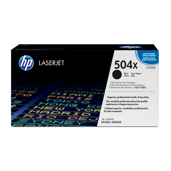 Hp - Toner - 504X - Nero - CE250X - 10.500 pag